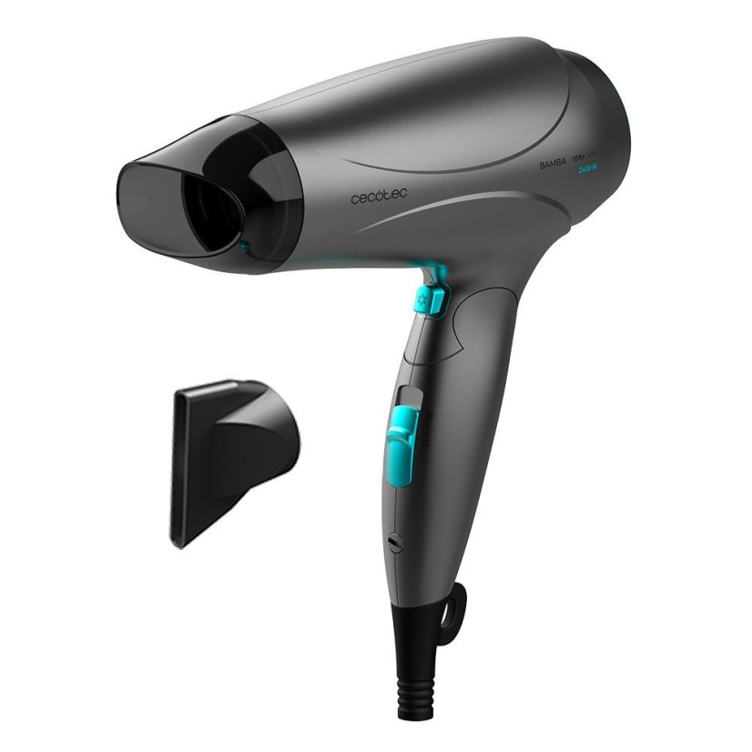 Fén na vlasy Cecotec Bamba Ionicare Power and Go Black  4327 černý