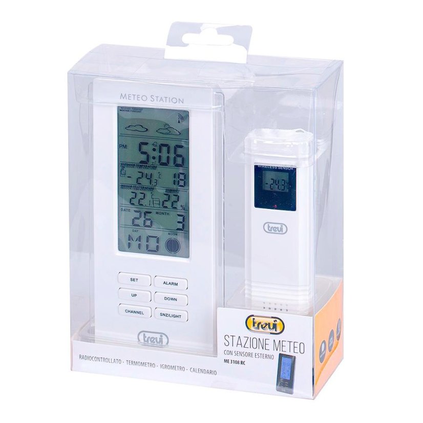 Meteostanice Trevi ME 3108/WH bílá