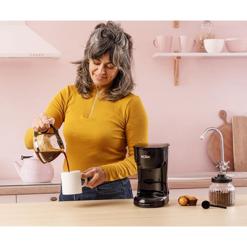 Kávovar Solac Coffee 4 You Mini CF4037 černý
