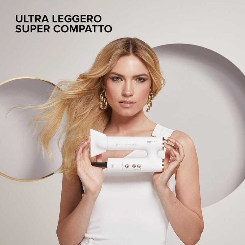 Fén na vlasy Bellissima GEMINI 11918 bílý