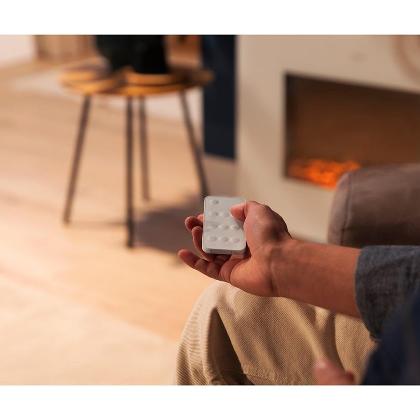 Elektrický krb Cecotec ReadyWarm 2700 Design Flames White 5832 bílý