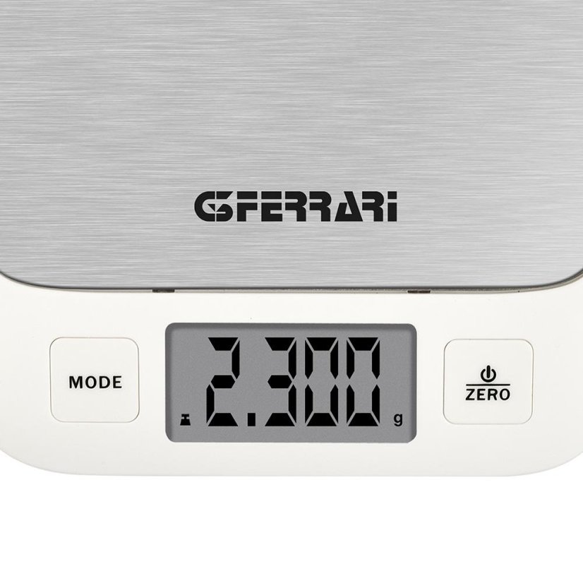 Elektronická kuchyňská váha G3Ferrari G2016800 nerez-bílá