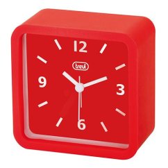 Budík se silikonovým krytem Trevi SL 3820/RD červený