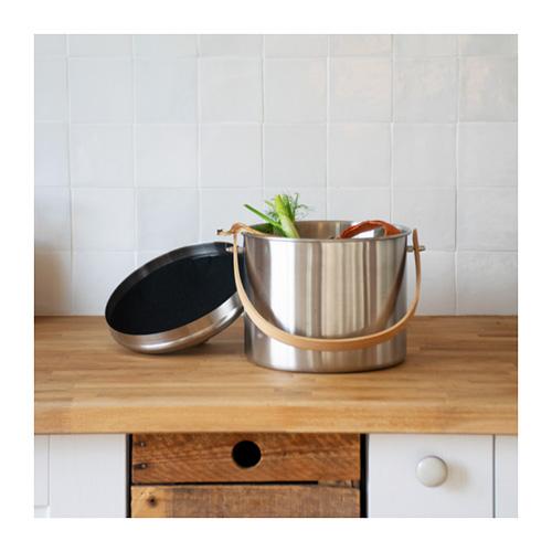 Kompostér Pebbly NBA233 nerez