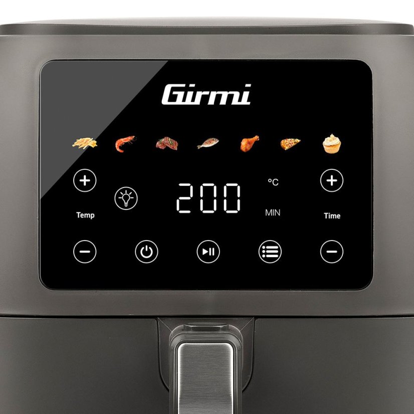 Horkovzdušná fritéza Girmi FG9200 šedá
