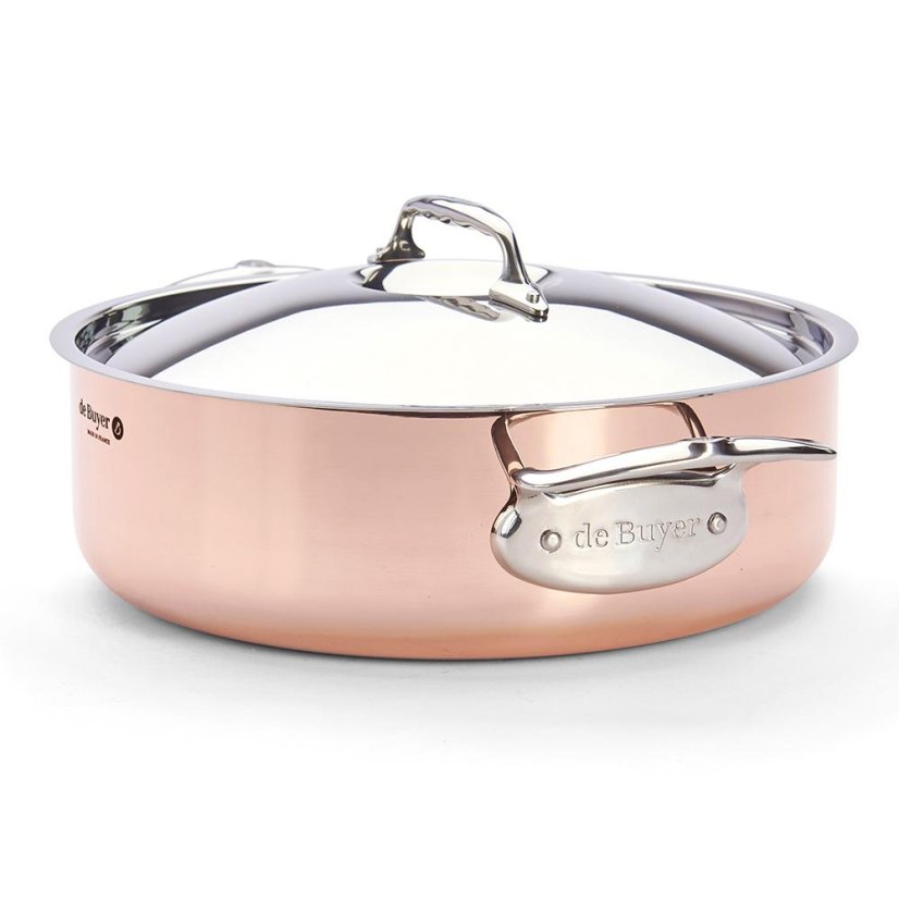 Hrnec s poklicí de Buyer Prima Matera 6241.28, 4.9 l měď