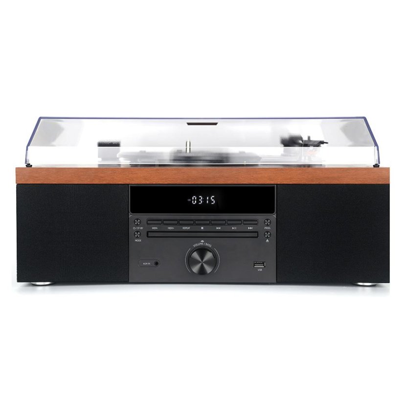 Gramofon AKAI ATT-14BT dřevo