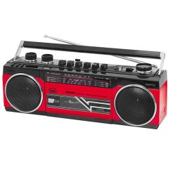 Radiomagnetofon Trevi RR 501BT/RD červený
