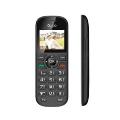 Mobilní telefon QUBO D-1803 BK šedý