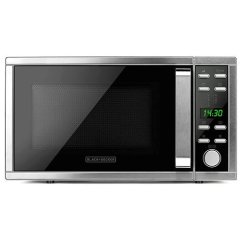 Digitální mikrovlnná trouba Black+Decker BXMZ901E stříbrná