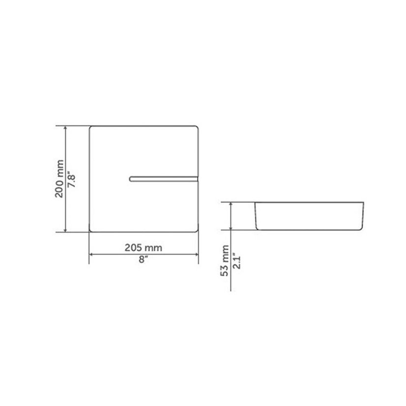 Kryt kabelů Meliconi Ghost Cube 480521 černý