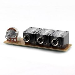 ND AKAI ABTS-W5 PCB board main vol. Desk ND základní deska reproduktoru AKAI