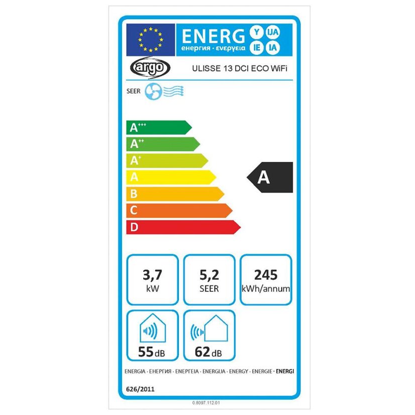 397028973 ULISSE 13 WIFI klimatizace