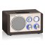Dřevěné rádio Roadstar HRA-1345NUS/WD stříbrné