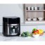 Horkovzdušná fritéza Black+Decker BXAF6500E černo-stříbrná