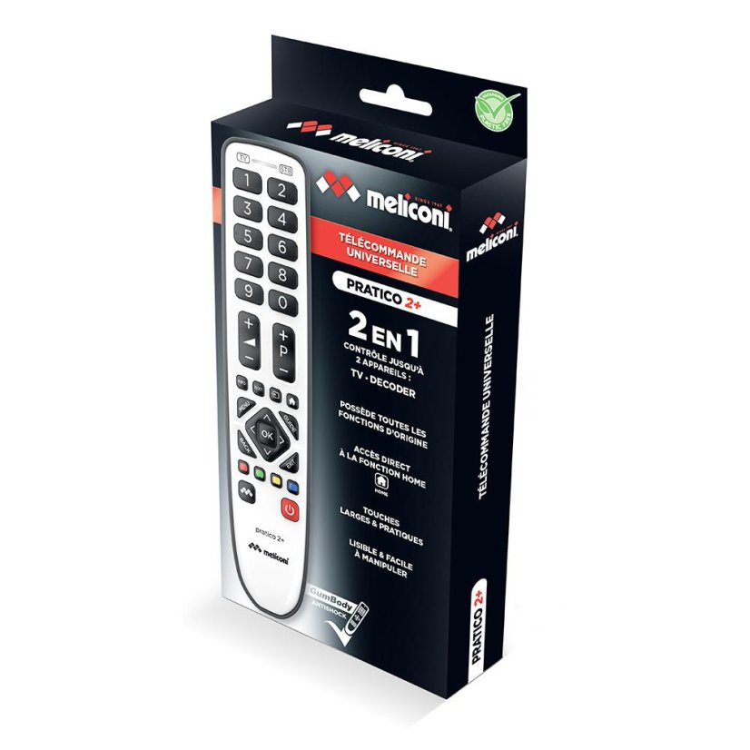 Dálkový ovladač univerzální 2v1 Meliconi 806170