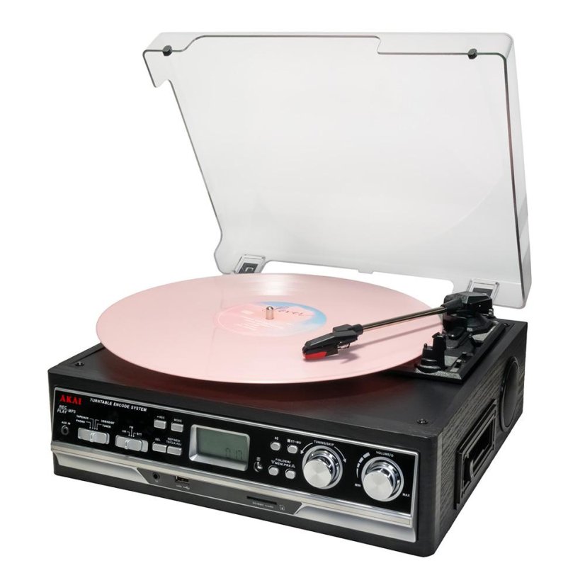 Gramofon AKAI ATT-15SE černý