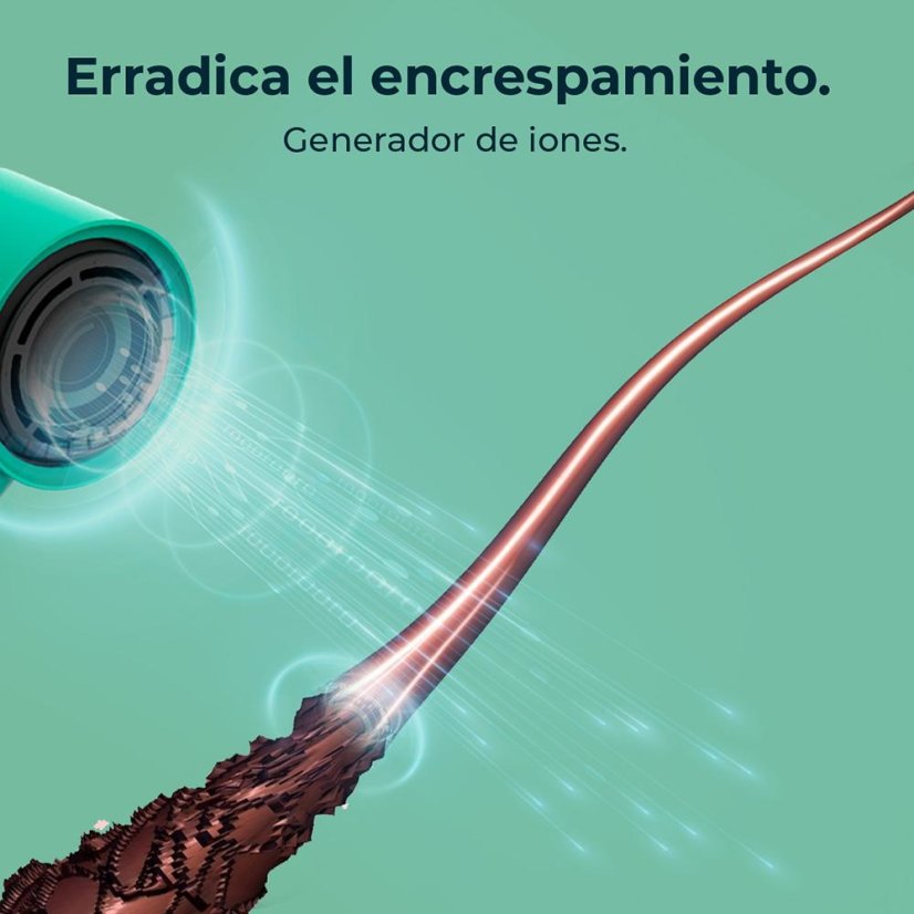 Fén na vlasy Cecotec IoniCare RockStar Style Green 100837 zelený