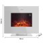 Elektrický krb Cecotec ReadyWarm 2700 Design Flames White 5832 bílý