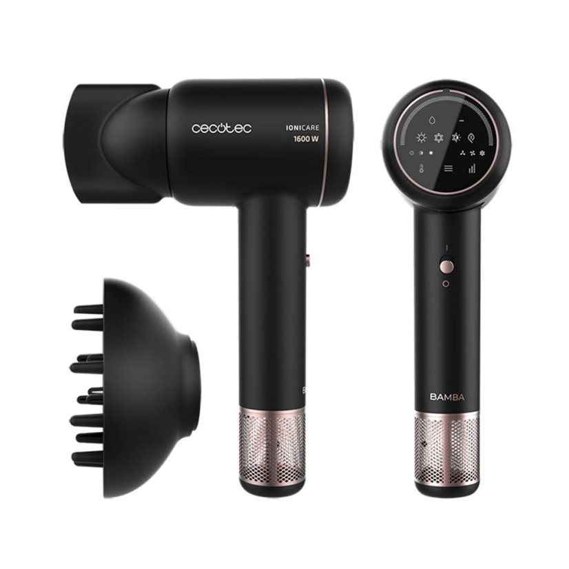 Fén na vlasy Cecotec Bamba Ionicare Rockstar 4400 černý
