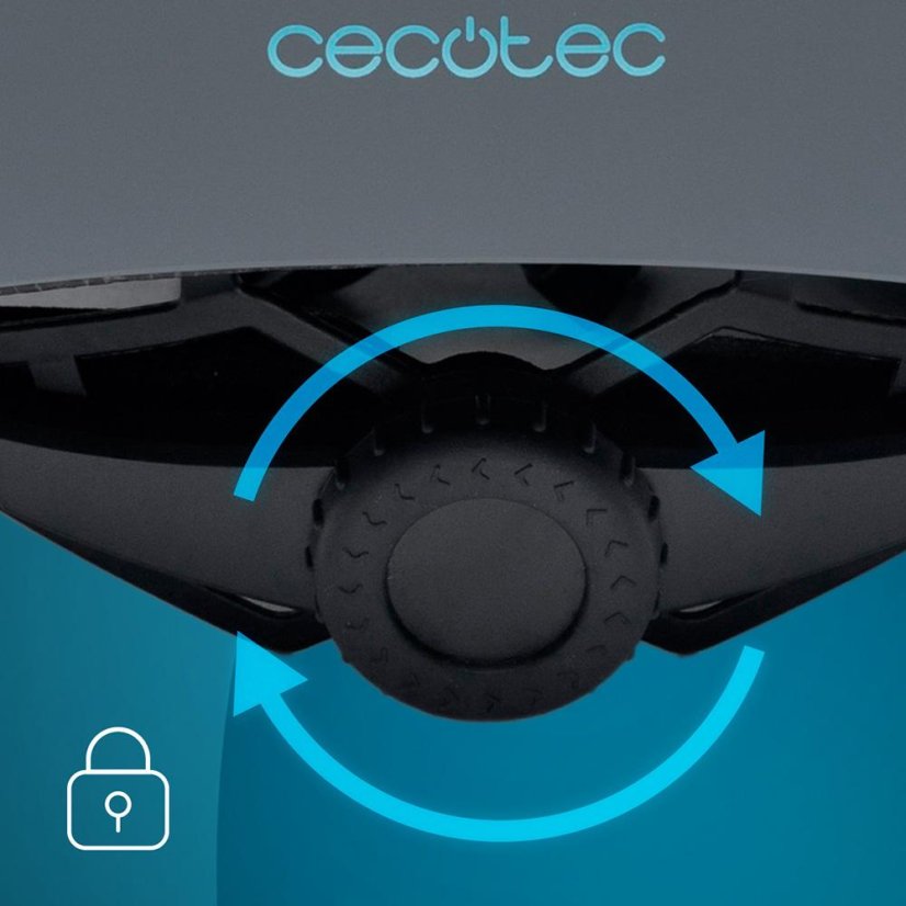Cyklistická helma Cecotec 7342 černá S-M