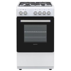 Sporák s troubou Daewoo F56CG40E25WNLCZ bílo-černý