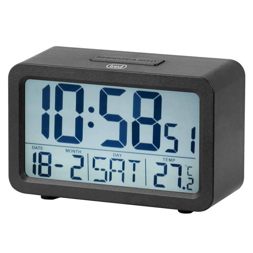 Digitální budík s velkým displejem Trevi SLD 3P60 BK černý