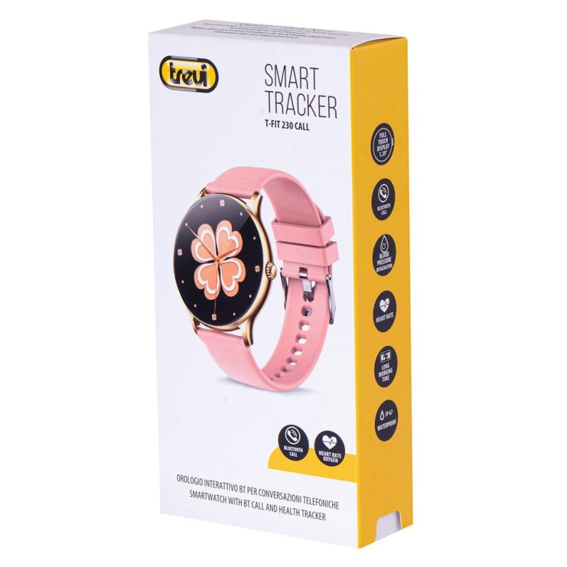 Chytré hodinky Trevi T-FIT 200 CALL PN růžovo-zlaté