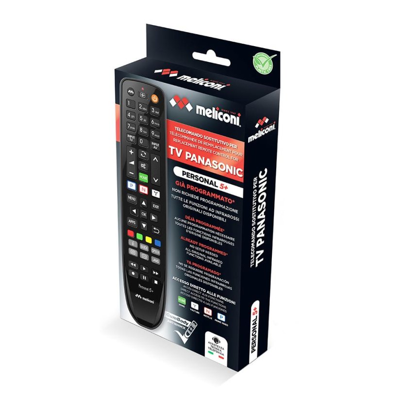 Dálkové ovládání  pro TV Panasonic, Meliconi 806076.