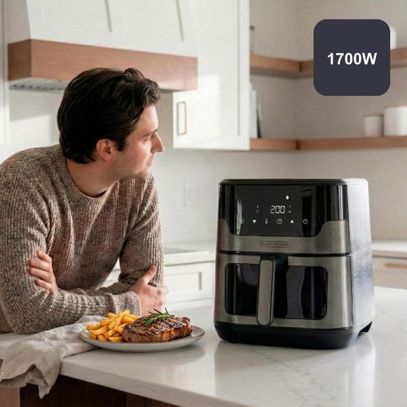 Fritéza Black+Decker BXAF8001E