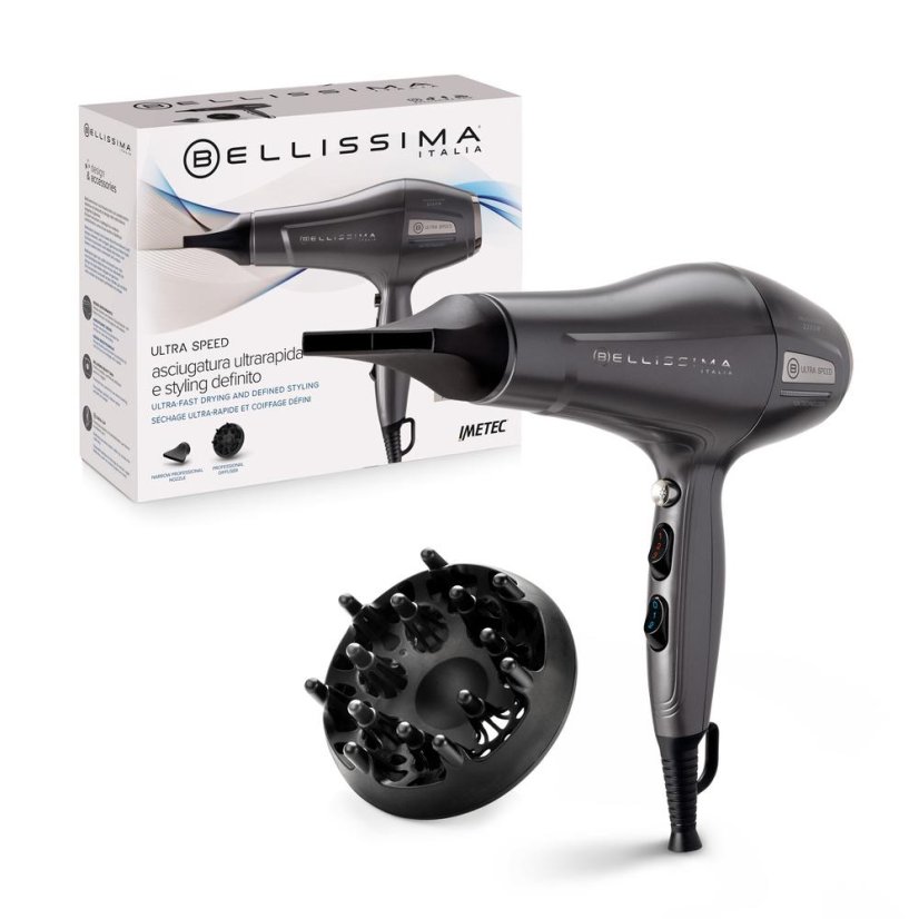 Fén na vlasy Bellissima Ultra Speed 11859 černý