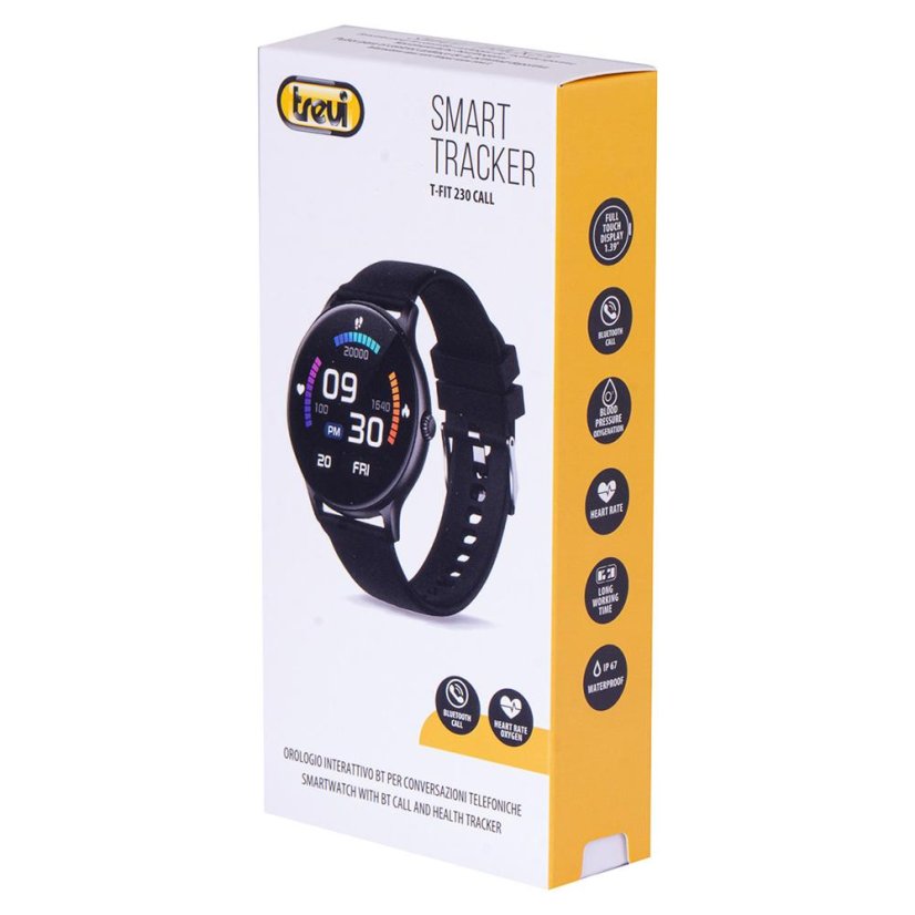 Chytré hodinky Trevi T-FIT 300 CALL BK černé