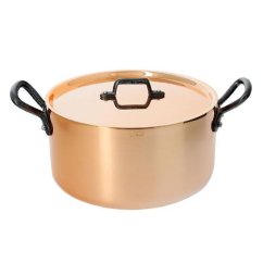Měděný hrnec de Buyer Prima Matera 6342.24, 24 cm