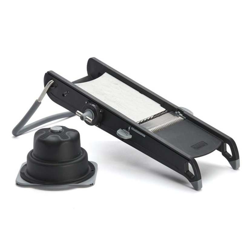 Kráječ na plátky de Buyer Swing Plus 2015.03 černý-nerez