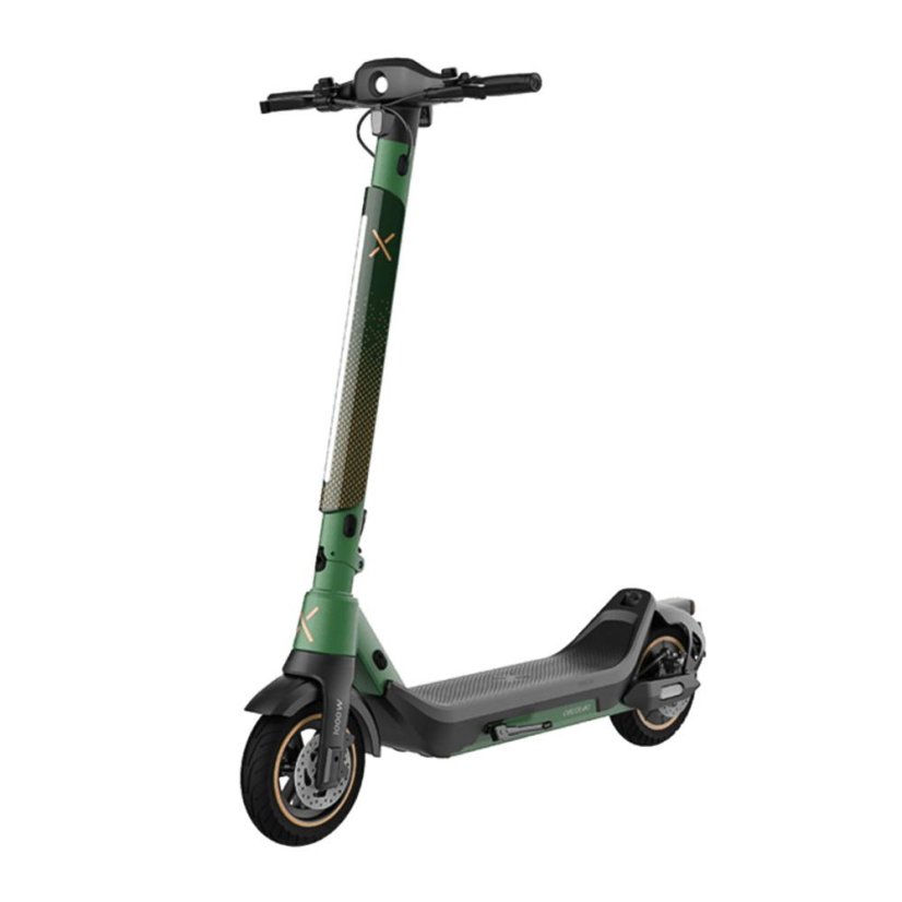 Elektrická koloběžka Cecotec Bongo Serie X65 Connected 7109 šedo-zelená