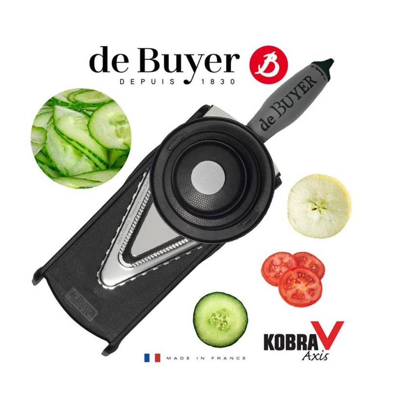 Kráječ de Buyer Kobra V Axis 2011.01 černý