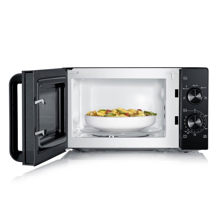Mikrovlnná trouba Severin MW 7790 nerezová ocel/černá