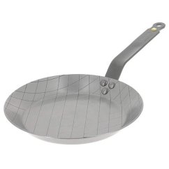 Pánev na steaky de Buyer MINERAL B 5616.24, 24 cm ocel