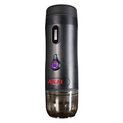 Přenosný kávovar Espresso AKAI AESP-312 černý