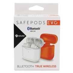 Bezdrátová sluchátka Meliconi SAFE PODS EVO 497417 oranžové