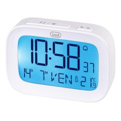 Digitální budík s velkým displejem Trevi SLD 3850 WH bílý