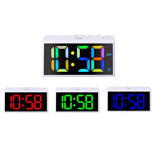 Digitální budík s LED displejem Trevi EC 886 WH bílý