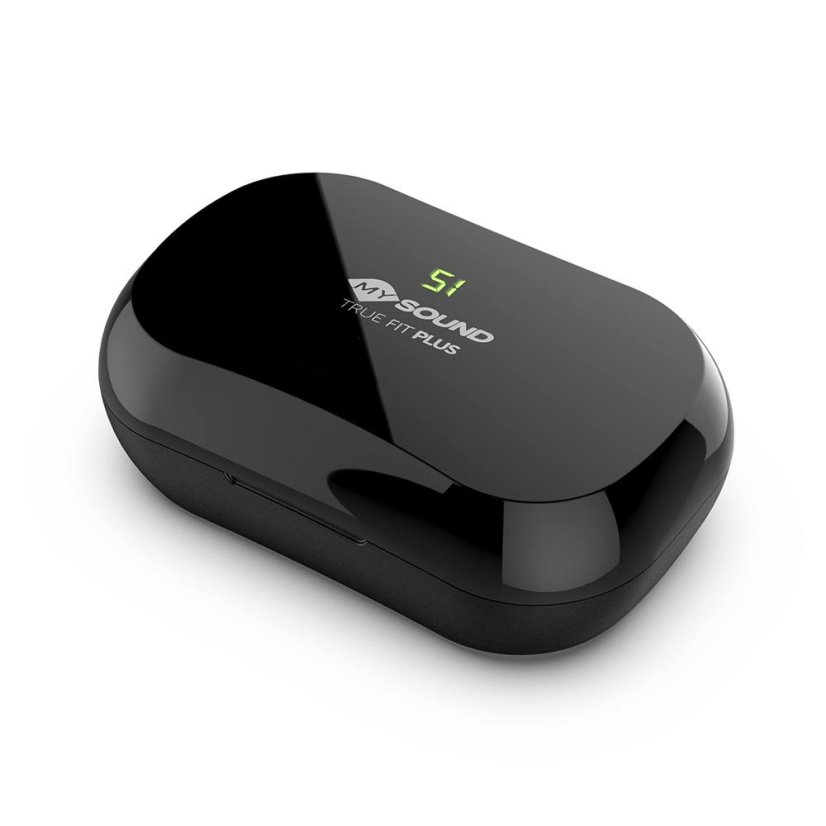 Bezdrátová sluchátka Meliconi True Fit Plus Sluchátka BT 5.3, 497329 černé