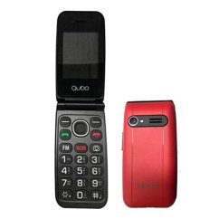 Mobilní telefon QUBO SEN SOS NEO NW RD červený