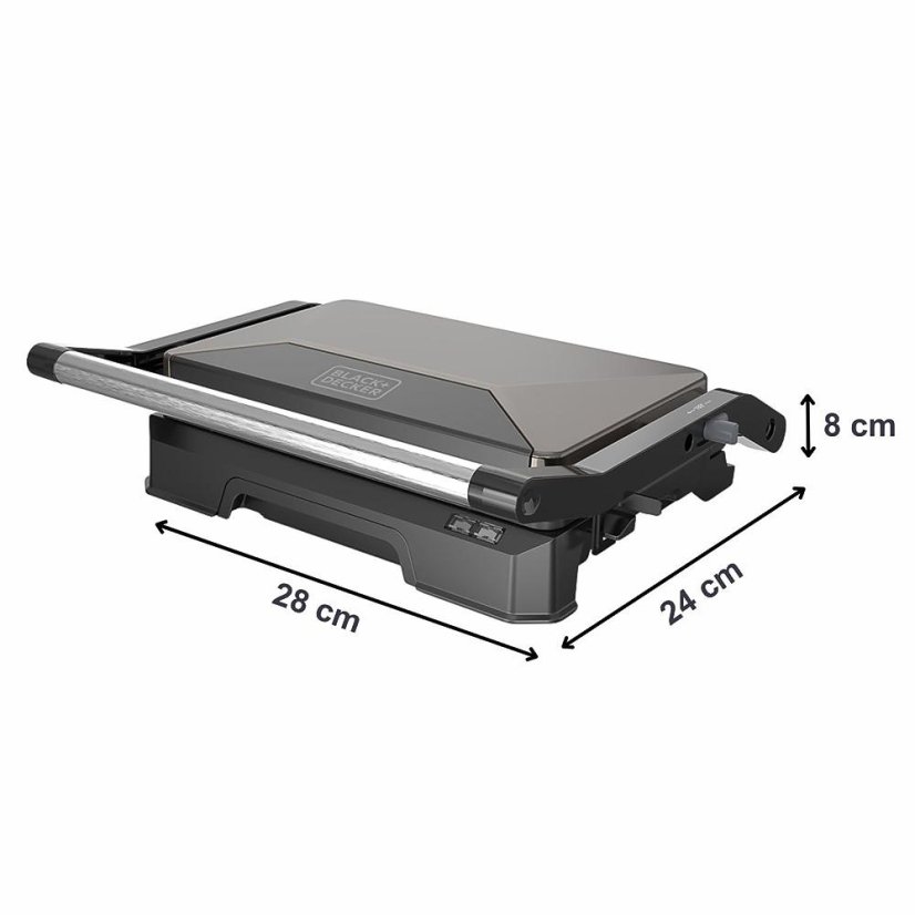 Gril Black+Decker BXGR1001E