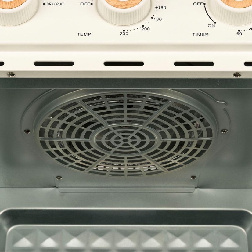 Horkovzdušná fritéza Girmi ECOFRIT FG2900 krémová/nerez