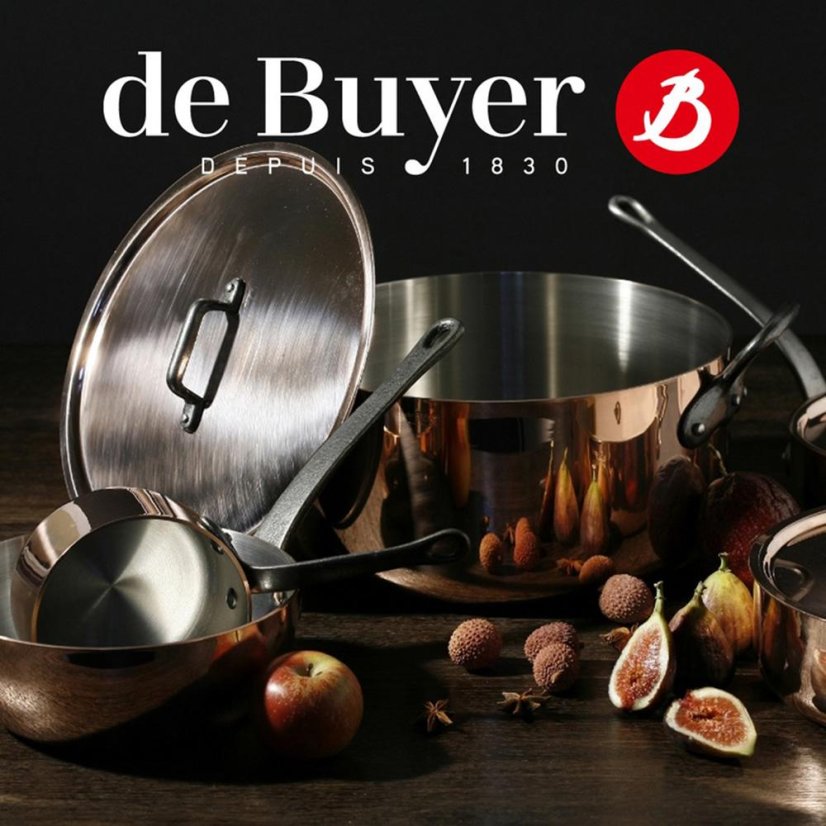 Hrnec de Buyer INOCUIVRE 6460.14 měď