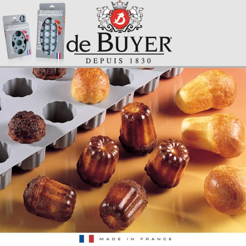 Forma na pečení mini canelés de Buyer 1856.21D