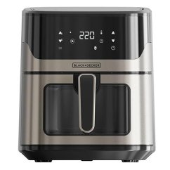 Horkovzdušná fritéza Black+Decker BXAF6500E černo-stříbrná