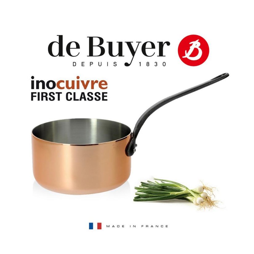 Hrnec de Buyer Inocuivre 6460.12, 12 cm měď